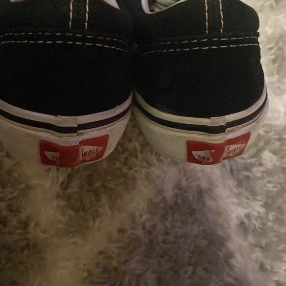 Vans Kids' Preschool Canvas Old Skool Shoes - Picture 4 of 9